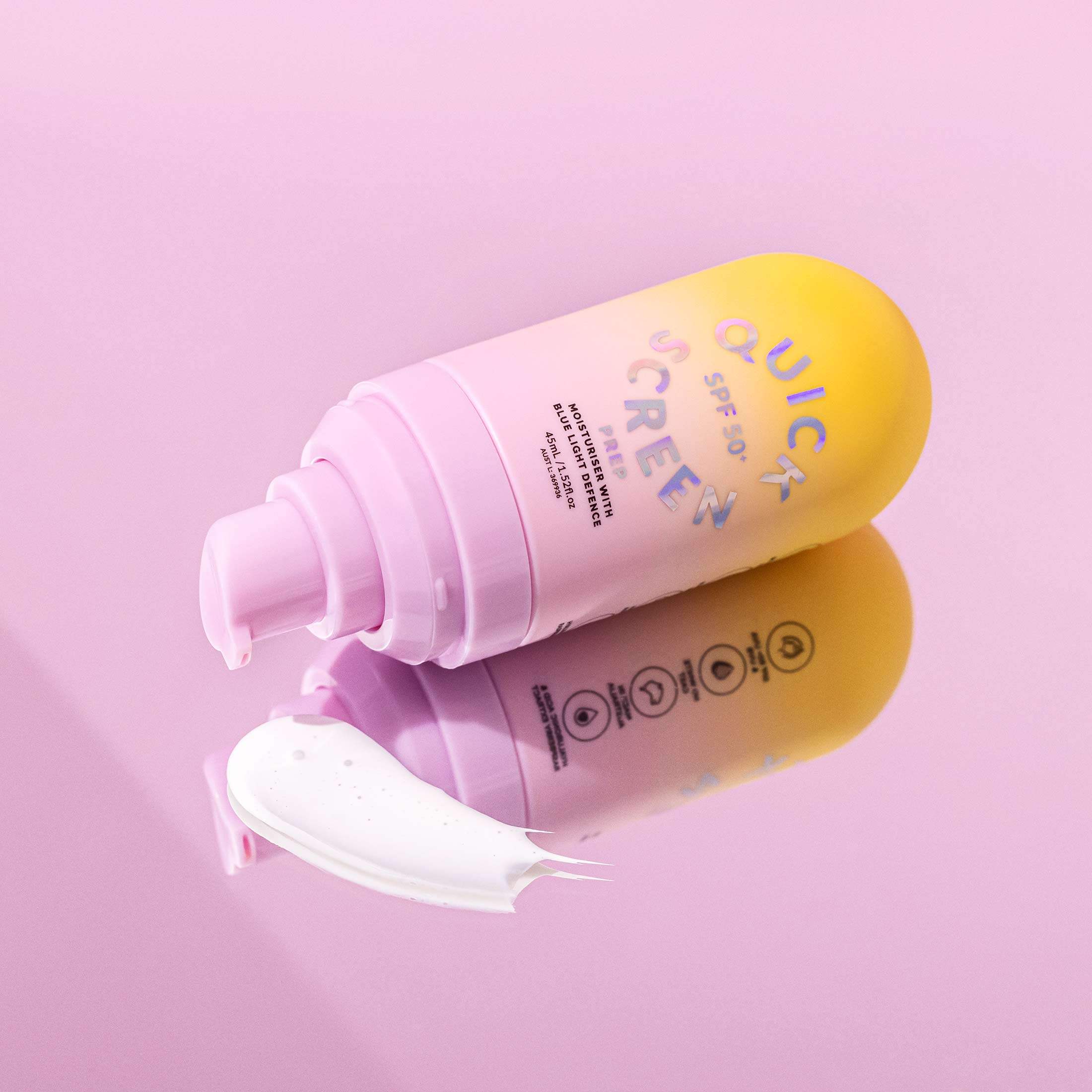 SPF 50+ Prep Moisturiser with Blue Light Defence - Quick Screen - Quick Flick UK