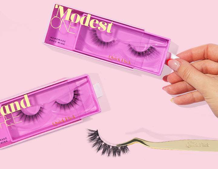 How To Cut False Lashes (Like A Pro!) - Quick Flick 