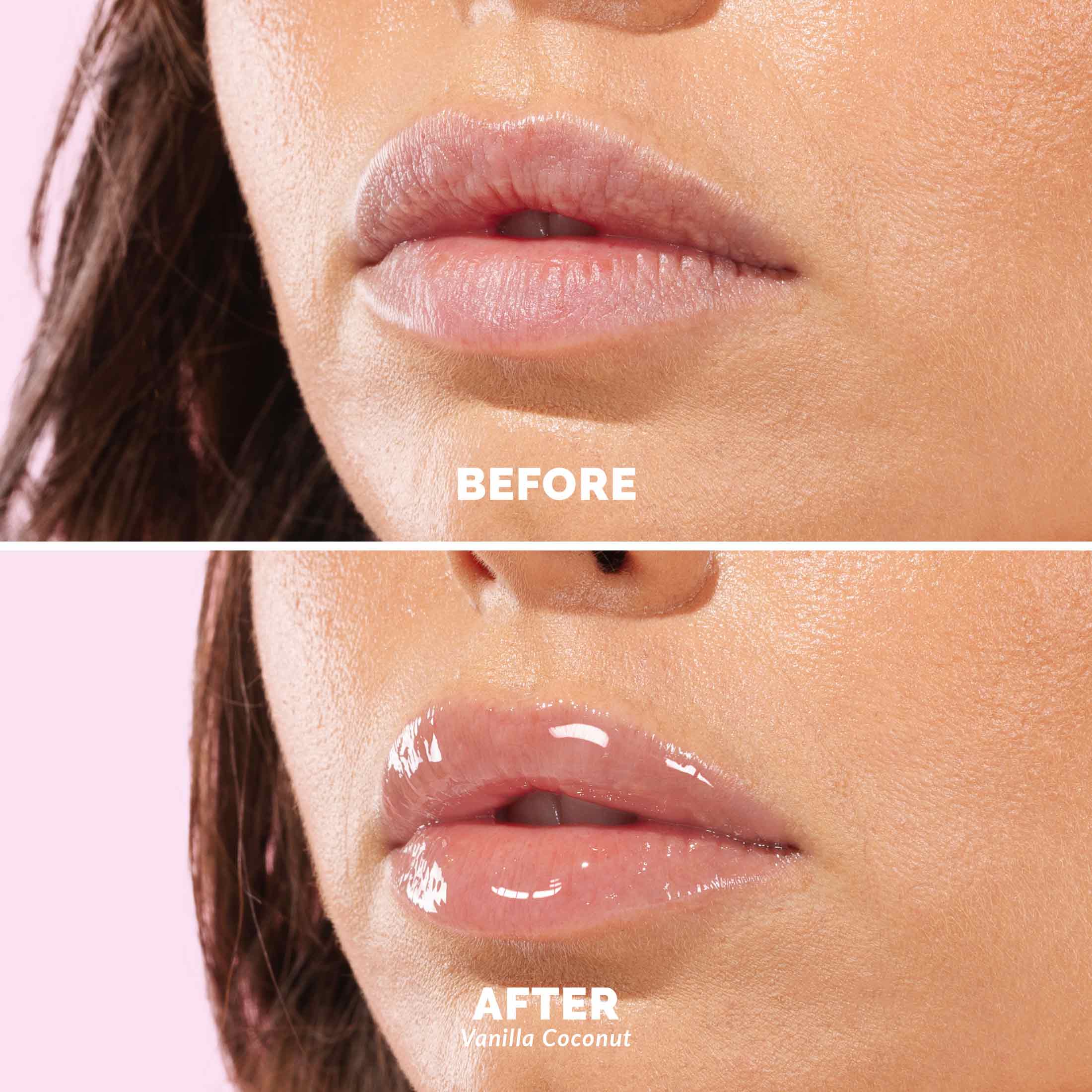 Tri-Peptide Lip Butter Glaze - Vanilla Coconut (Clear)