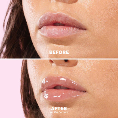 Tri-Peptide Lip Butter Glaze - Vanilla Coconut (Clear)