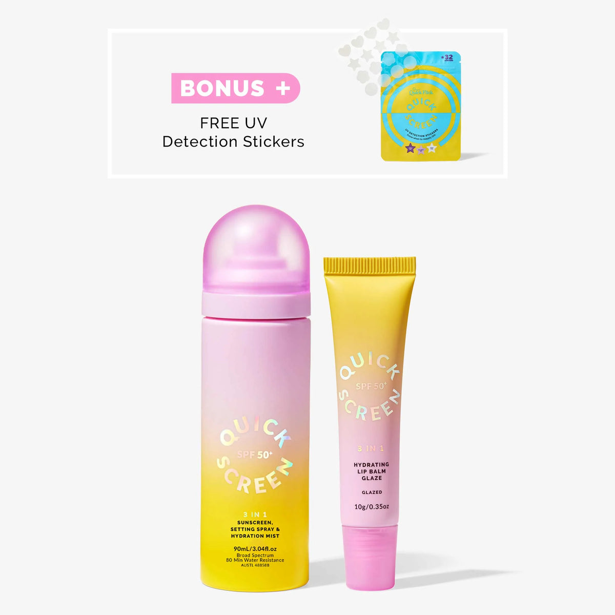 SPF 50+ Glow &amp; Go Duo