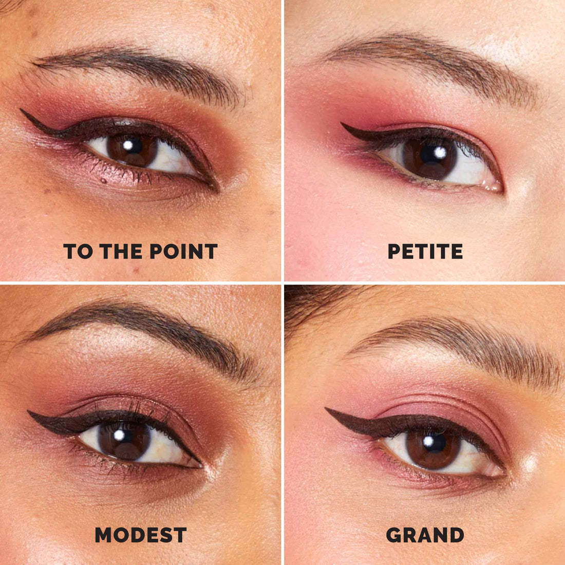 Eyeliner Stamp / 4 Sizes - Hot Fudge - The Quick Flick - Quick Flick UK